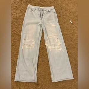 We the Free Tinsley wide leg baggy jeans size 28